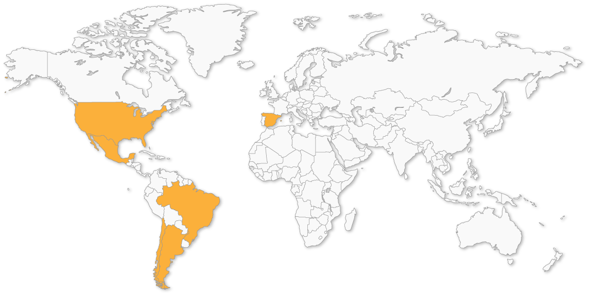 Presencia mundial